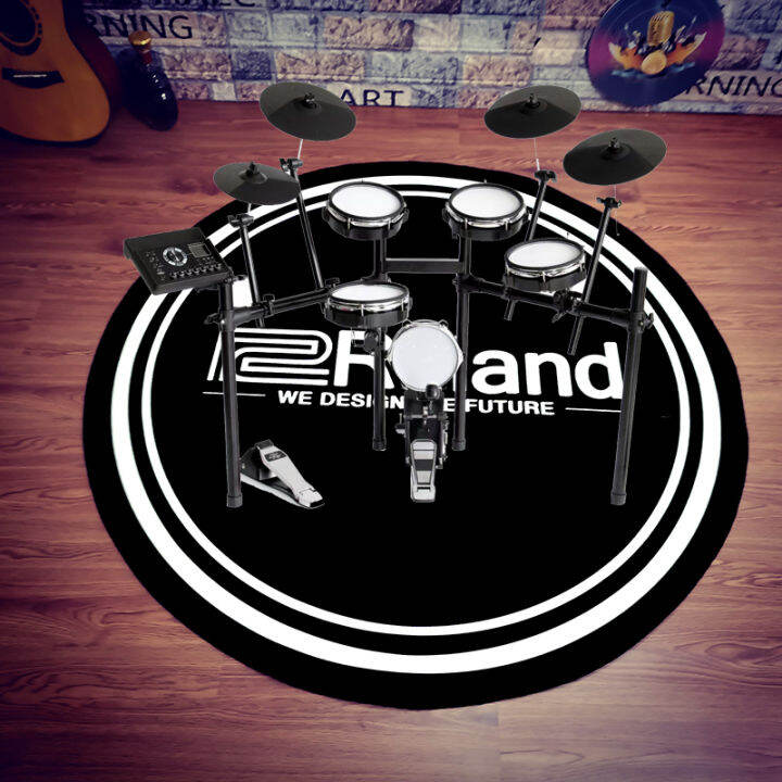 Roland electric drum carpet jazz drum studio rock sound insulation and
