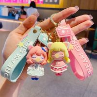 Cartoon jungle girl key creative female cute doll doll key pendant girlfriends bag pendant gift