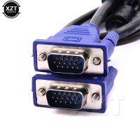 1.3M Computer Monitor VGA to VGA Cable with HDB15 Male to Male HDB15 Male Connector For PC TV Adapter Converter Newest 1pcs