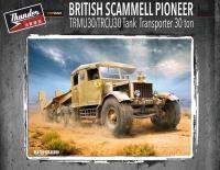 พลาสติก โมเดล ประกอบ thunder สเกล 1/35 British Scammell Pioneer TRMU30/TRCU30 Tank Transporter 30 ton THM-35200