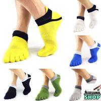 ถุงเท้าห้านิ้ว Five Finger Toe Socks For Men สำหรับผู้ชาย EU 38-44