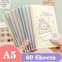 A5 Spiral Notebook 60 Sheets Bunny Daily Weekly Planner Note book Time Organizer School Office Supply Notepad Kawaii Stationery