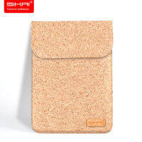 SIKAI กระเป๋า Cork Sleeve สำหรับ Air 11 12 13นิ้วกระเป๋าหนังนิ่มทำจากไม้สำหรับ Case สำหรับ
