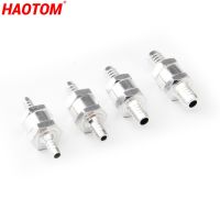 1PCS Car Fuel Pump One-Way Check Valve 6mm/8mm/10mm/12mm Aluminum Alloy Fuel Non Return Check Valve For Carburettor