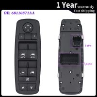 For Chrysler Town &amp; Country Dodge Grand Caravan Master Power Window Switch Regulator Button Console With Door Lock 68110871AA