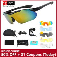 Polarized Sports Cycling Glasses Women’s &amp; Mens sunglasses Road UV400 Cycling Eyewear Mountain Bike Bicycle Mtb Road Goggle