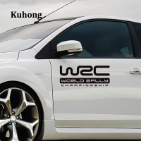 [Kuhong] สติ๊กเกอร์แต่งรถ สติ๊กเกอร์ติดข้างรถ WRC กันน้ำ สีดำ สติ๊กเกอร์ติดรถ ของแต่งรถ อุปกรณ์แต่งรถ