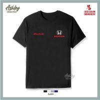 T Shirt Round Neck Honda Modulo Performance Civic City BRV Bodykit Design Baju Lelaki Cotton Fashion Embroidery Jahit  KQ1H