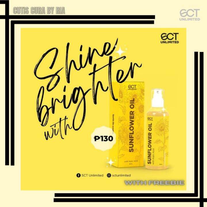 Sunflower Oil with Kojic Acid by SCT Unlimited Lazada PH