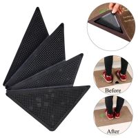 ¤✱◘ 8pcs Carpet Non-slip Sticker Reusable Washable Anti Curling Carpet Patch Fixed Stickers Floor Rug Mat Tape Gripper Corner Pad