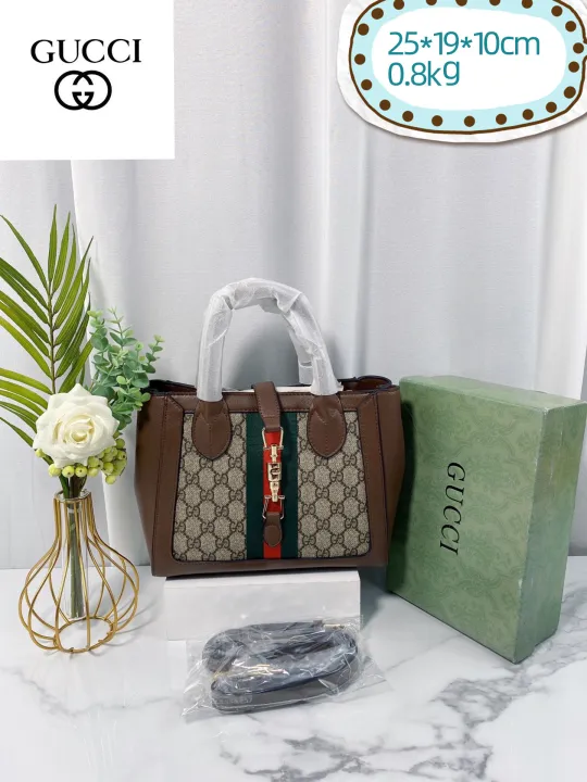 (Premium Quality)【With Box】GUCCI High Quality Messenger Bag Handbag One