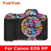 สำหรับ Canon สติ๊กเกอร์ติดบนตัวเครื่องฟิล์มไวนิลห่อตัวกล้องมิลเลอร์เลสฟิล์มป้องกันร่างกายเคลือบป้องกันสำหรับ Canon EOS RP EOSRP
