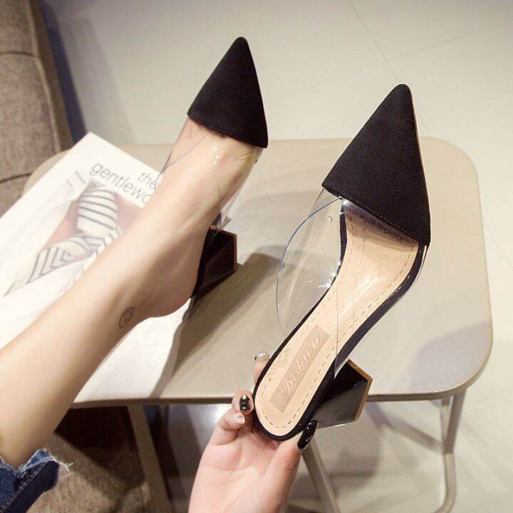 pointed-half-slippers-fashionable-thick-heel-mules-high-heel-slippers-nini