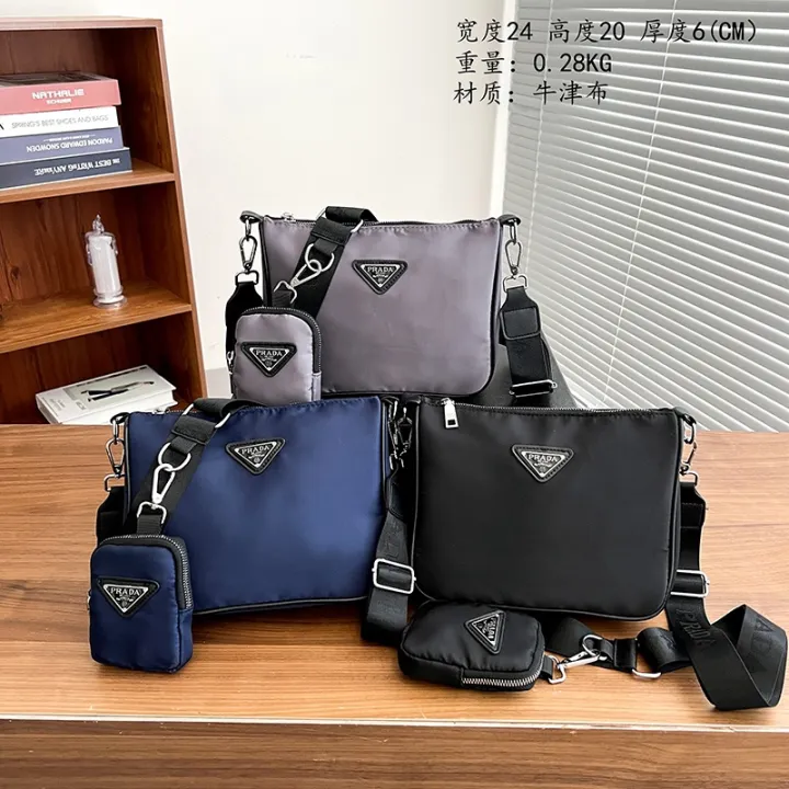2022 Summer New Korean Edition Shoulder Crossbody Bag Trendy Versatile Prada  Men's Shoulder Bag Armpit Bag Fashion Premium Sense Bag Bag Cross-Border  Women's Bag in stock With box | Lazada PH