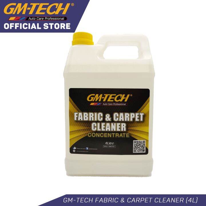 GMTECH Fabric & Carpet Cleaner Concentrate PreSpot Car Seat Stain Remover Solution Lazada