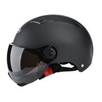 ✶ Motorcycle Street Bike Flip up Open Face Retractable Visor Fit for Unisex Adult