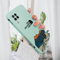 คลังสินค้าพร้อมเคสโทรศัพท์มือถือสำหรับ Huawei Nova 7i เคสโทรศัพท์สำหรับเด็กผู้หญิงเรียบง่ายสำหรับเด็กผู้ชายธรรมชาติ Moutain ปลอกของเหลวขอบด้านข้างกล้องปกป้องฝาหลัง