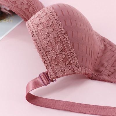 Xiushiren Plus Size Women 42-48 C D E Cup Underwear No-padding ssiere Comfort Female Lingerie with Convertible Straps