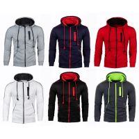 Outdoor Sportswear Running Jacket Hoodies Men Gym Sport Hoodies Jacket Running Sweatshirt Fitness Bodybuilding Shirts Gymwear