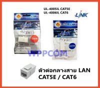 CAT5E / CAT6 In Line Coupler for Patch Panel ตัวต่อกลางระหว่างสายแลน