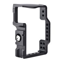 A6 Camera Cage for Sony A6000 A6300 A6400 A6500 with 1/4inch and 3/8inch Threaded Holes Cold Shoe Base A6300 Camera Cage