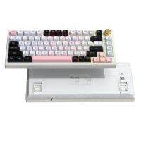 2023ลดราคา Keysland FEKER IK75อัลตร้าโปร75% คีย์บอร์ดแบบกลไก Gateron เหลือง V2แพนด้าศักดิ์สิทธิ์ RGB ไร้สายบลูทูธปุ่มกด PBT  2.4G