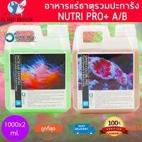 Woww สุดคุ้ม อาหารปะการัง NUTRI PRO+ A+B 1000x2แกลอน สำหรับตู้ปลาทะเลและปะการัง เกรดพรีเมี่ยม ราคาโปร อาหาร ปลา อาหารปลาคราฟ อาหารปลากัด อาหารปลาสวยงาม