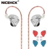 NICEHCK NX7 Pro 7 Driver Units HIFI Earphone 4BA+Dual CNT Dynamic+Piezoelectric Ceramics Hybrid Replaceable Filter Facepanel IEM Earphone