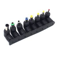 1 set(8pcs) Universal 5.5x2.1mm Female Jack to DC Male Plugs For Laptop Computer Notebook AC Power Connectors