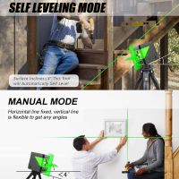 【CW】 2 Lines Level 4° leveling Horizontal and Leveling for Construction