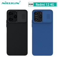 เคส Redmi 12 4G Nillkin CamShield กล้องฝาครอบป้องกันเคสสำหรับ Redmi 12 4G