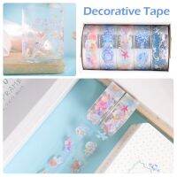 2Boxes DIY Ocean Hand Account Scrapbooking Stickers Decorative Tape PET Tape Stationery Label Maker Tape