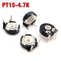 10pcs PIHER Adjustable Potentiometer PT15-4.7K Horizontal Oval Hole Trimmer Potentiometer