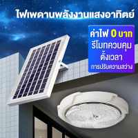 Brilliant รับประกัน 10 ปี 300W/200W/150W/90W Solar Ceiling Light ไฟเพดาน โคมไฟติดเพดาน โคมไฟเพดานพลังงานแสงอาทิตย์ แสงสีขาว ตั้งเวลาระยะไกล