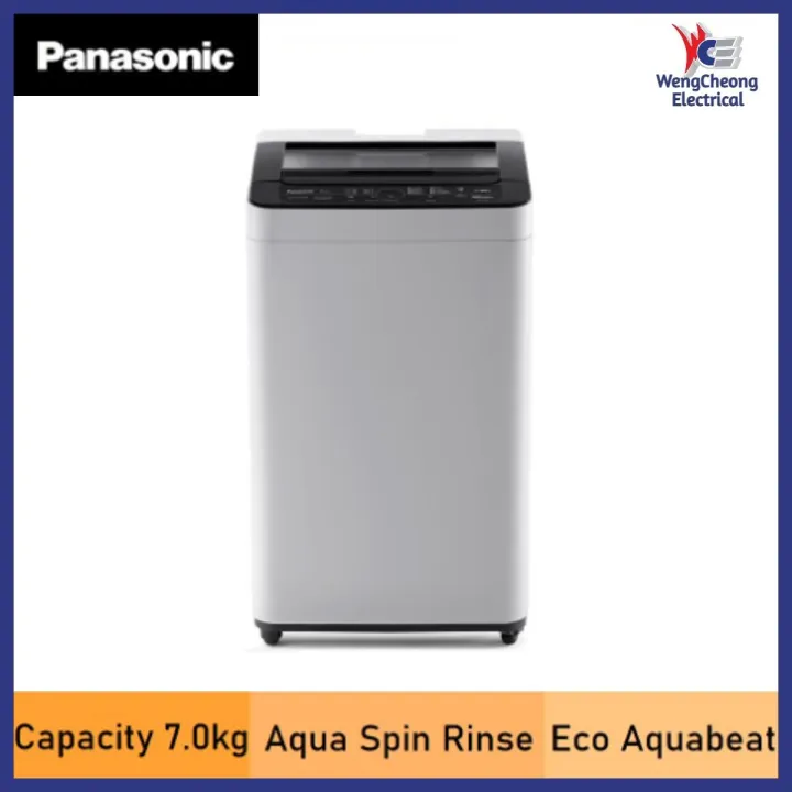 PANASONIC NAF70S7 TOP LOAD WASHING MACHINE 7KG NAF70S7HRT Lazada