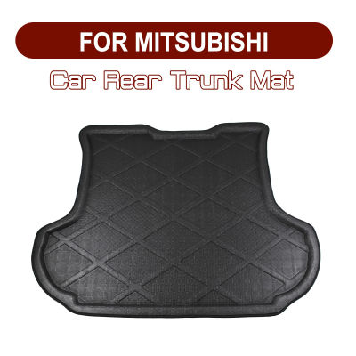 รถด้านหลัง Boot Mat Cargo Mat กันน้ำสำหรับ Mitsubishi LANCER Galant Outlander Pajero V93 V97 V37 ASX Sport