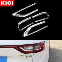 ✾✤ Car Chrome Rear Tail Lights Protection Trim Rear Lamps Cover Sticker Fit for Renault Koleos Samsung QM6 2016 2021