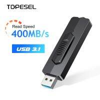 USB 3.1แฟลชไดร์ฟ USB3.1 Gen 2แฟลชไดร์ฟความเร็วสูง400เมกะไบต์/วินาทีสถานะของแข็งยูเอสบีไดรฟ์ทัมบ์ไดรฟ์สไลด์โลหะ USB เมมโมรี่สติ๊ก