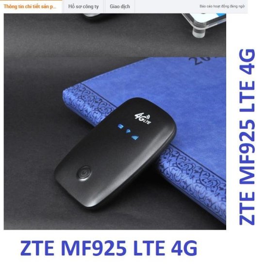 Chất lượng tuyệt đỉnh bộ phát wifi 4g maxis - cục phát wifi 4g zte mf925 - - ảnh sản phẩm 4