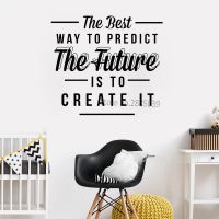 [COD] The Best Way to Predict the Words Stickers New Arrivals Engrave Vinyl Wall Decal Wallpapers LC891