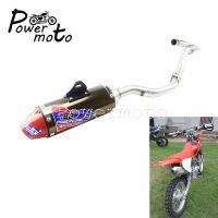 For Honda 2003-2016 CRF150F CRF230F Supermoto Complete Exhaust Muffler Pipes Silencer Dirt Pit Bike Racing Tail Pipe CRF150 230