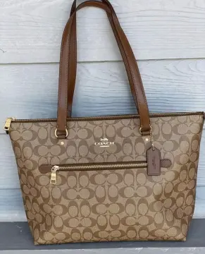 Coach Outlet Gallery Tote In Signature Canvas