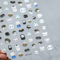 [COD] TENSOR new technology 5D thin and tough nail stickers pro cartoon soft cute adhesive series