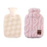 【CW】 1000ml Water-filling Hot-water Hot Bottle Hand Feet Warmer Relieving Muscle Aches Injuries