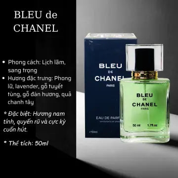 Nước hoa nam Blu chanel EDP 100ml  Adscosmetics  Shopee Việt Nam