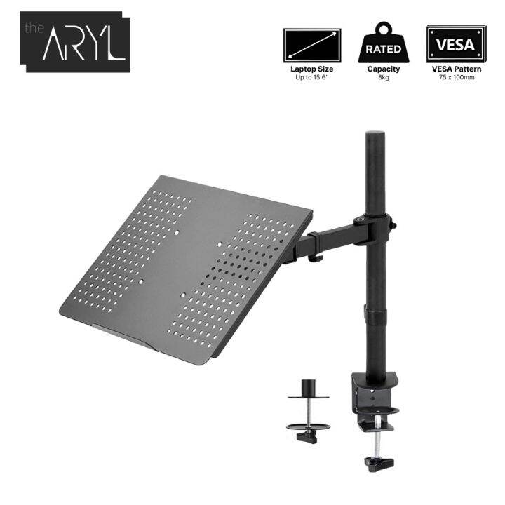 Hot the Aryl™ Dual Desk Mount Stand Height Adjustable Switchtable