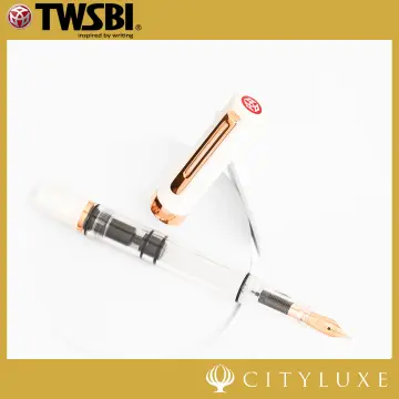 TWSBI ECO Fountain Pen - Creme with Rose Gold