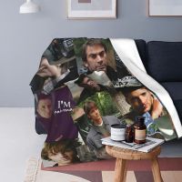Supernatural Collage Castiel Blankets Flannel Throw Blanket Bedding Couch Personalised Lightweight Bedspreads