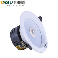 Dongjun Lighting LED Fire Emergency Downlight Human Body Induction Embedded Concealed Downlight Channel LED Emergency Downlight