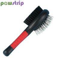 【CC】 Pawstrip 1 Faced Comb Dog Grooming Plastic Handle Massage Fur Shedding Trimming